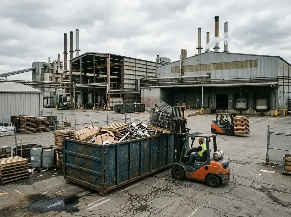 industrial-factory-scrap-conta-003 — frequently asked questions, Cheap Roll-off Dumpster Rentals in Oak Park, IL
